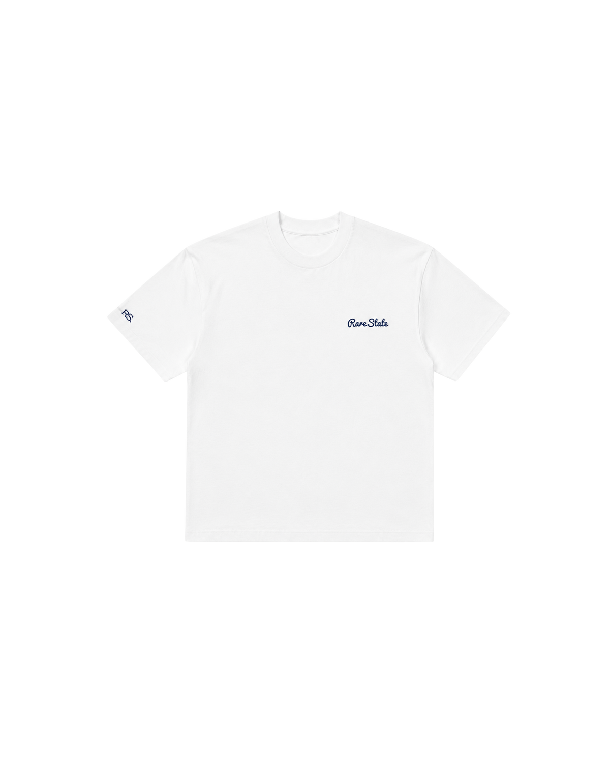 Rare State White & Navy T-shirt